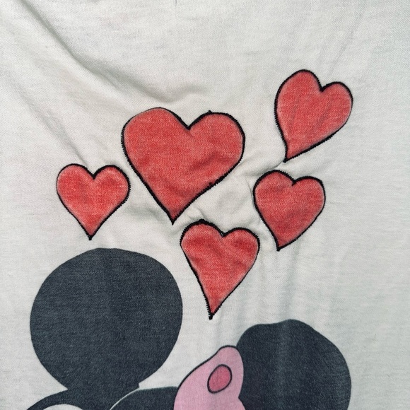 Vintage Sunday Comics Mickey and Minnie Mouse top - Picture 2 of 6